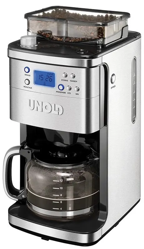 Кофеварка Unold Grinder (Inox/Black)