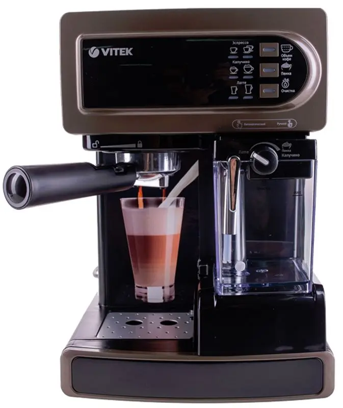 Кофемашина Vitek VT-1517 (Brown)