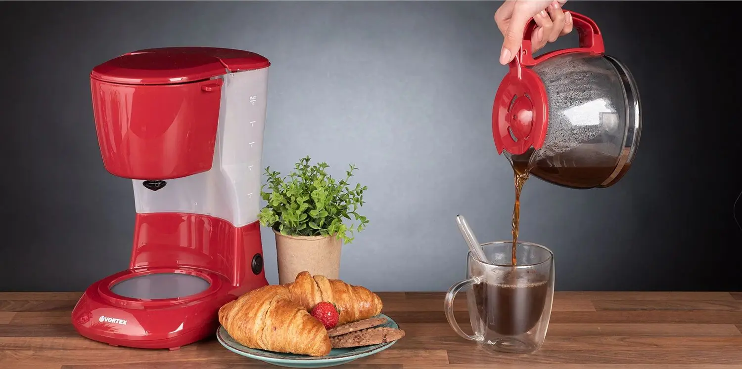 Cafetiera Vortex VO4012RD (Red)