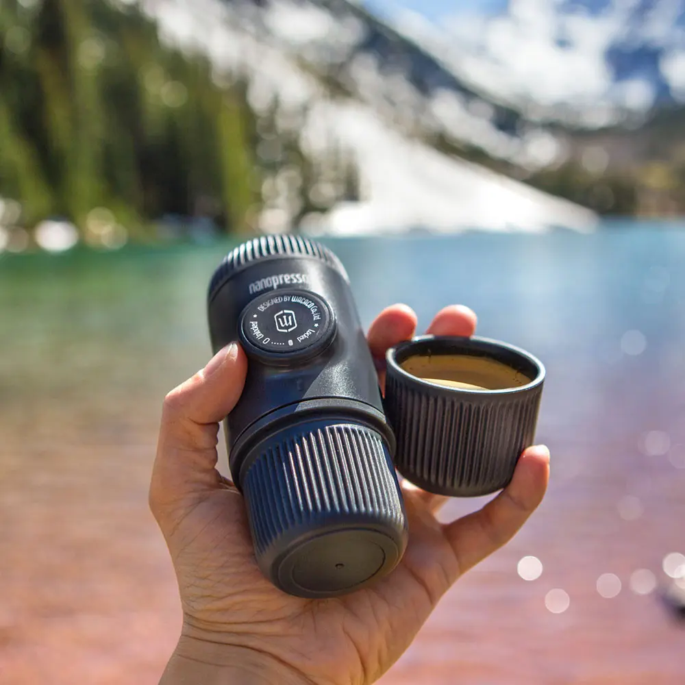 Портативная кофемашина Wacaco Nanopresso (Grey) - 4