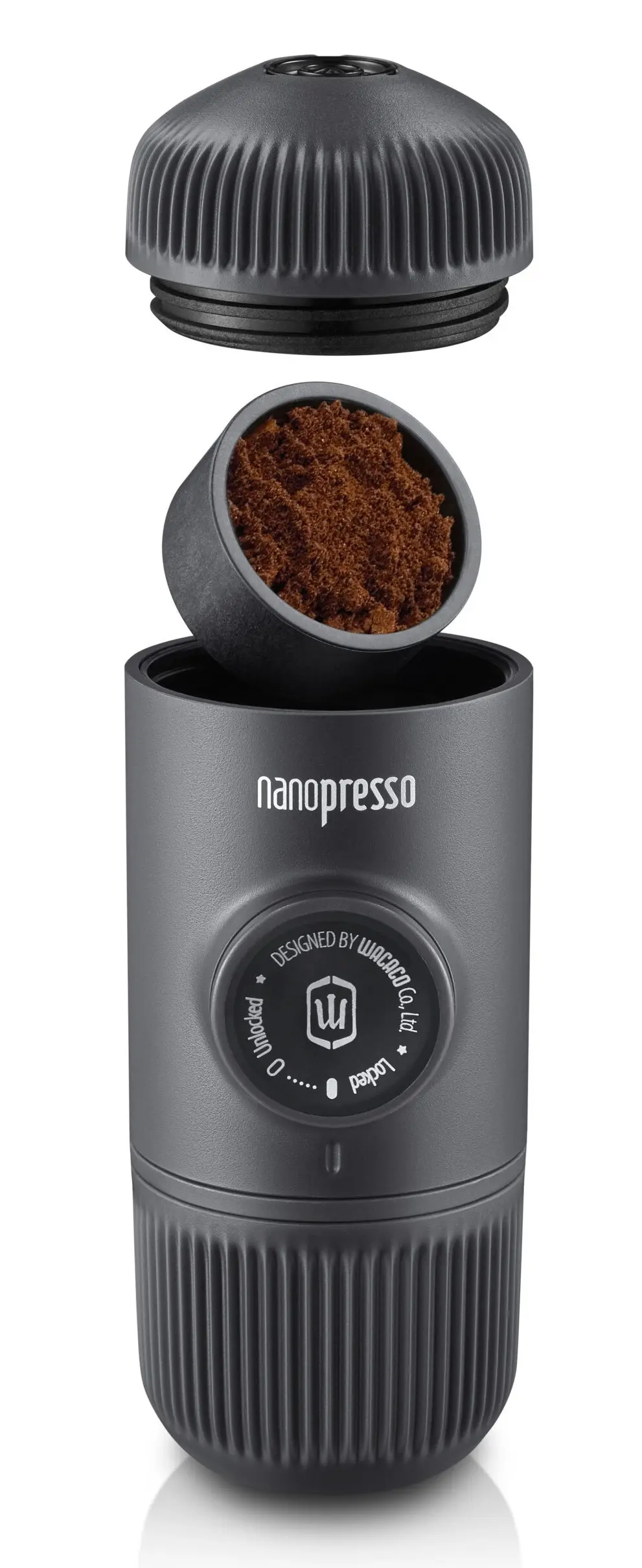 Портативная кофемашина Wacaco Nanopresso (Grey) - 2