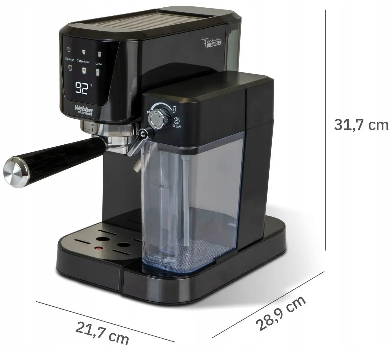 Кофемашина Webber  L7 05L7CALDAS (Black)