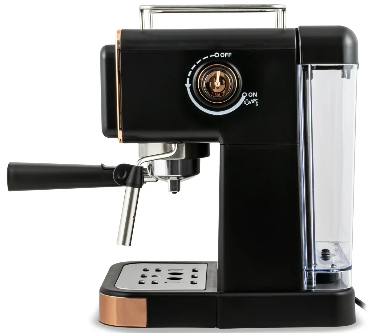 Кофемашина Zass Rose Gold ZEM 20 (Black/Gold)