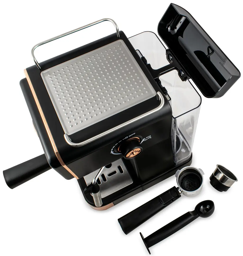 Кофемашина Zass Rose Gold ZEM 20 (Black/Gold)