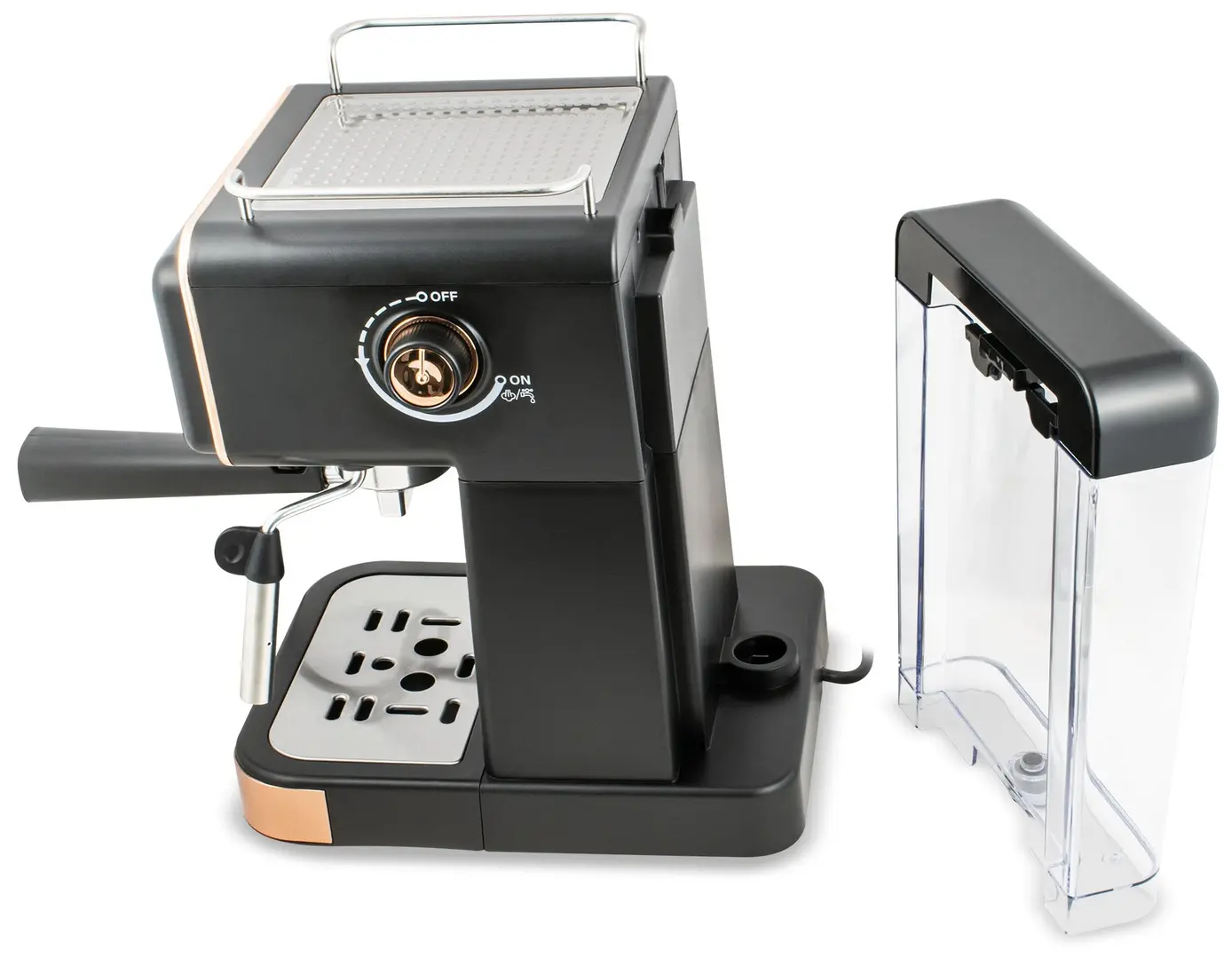 Кофемашина Zass Rose Gold ZEM 20 (Black/Gold)