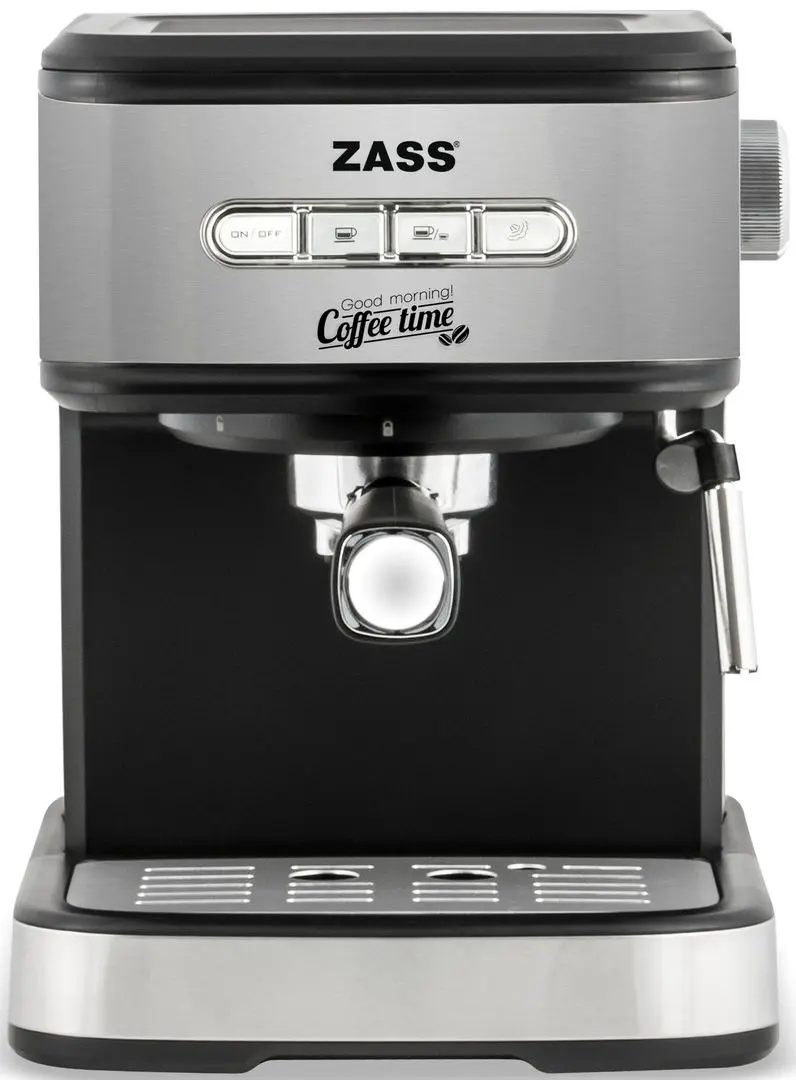 Кофемашина Zass Zem 03 (Black/Inox)