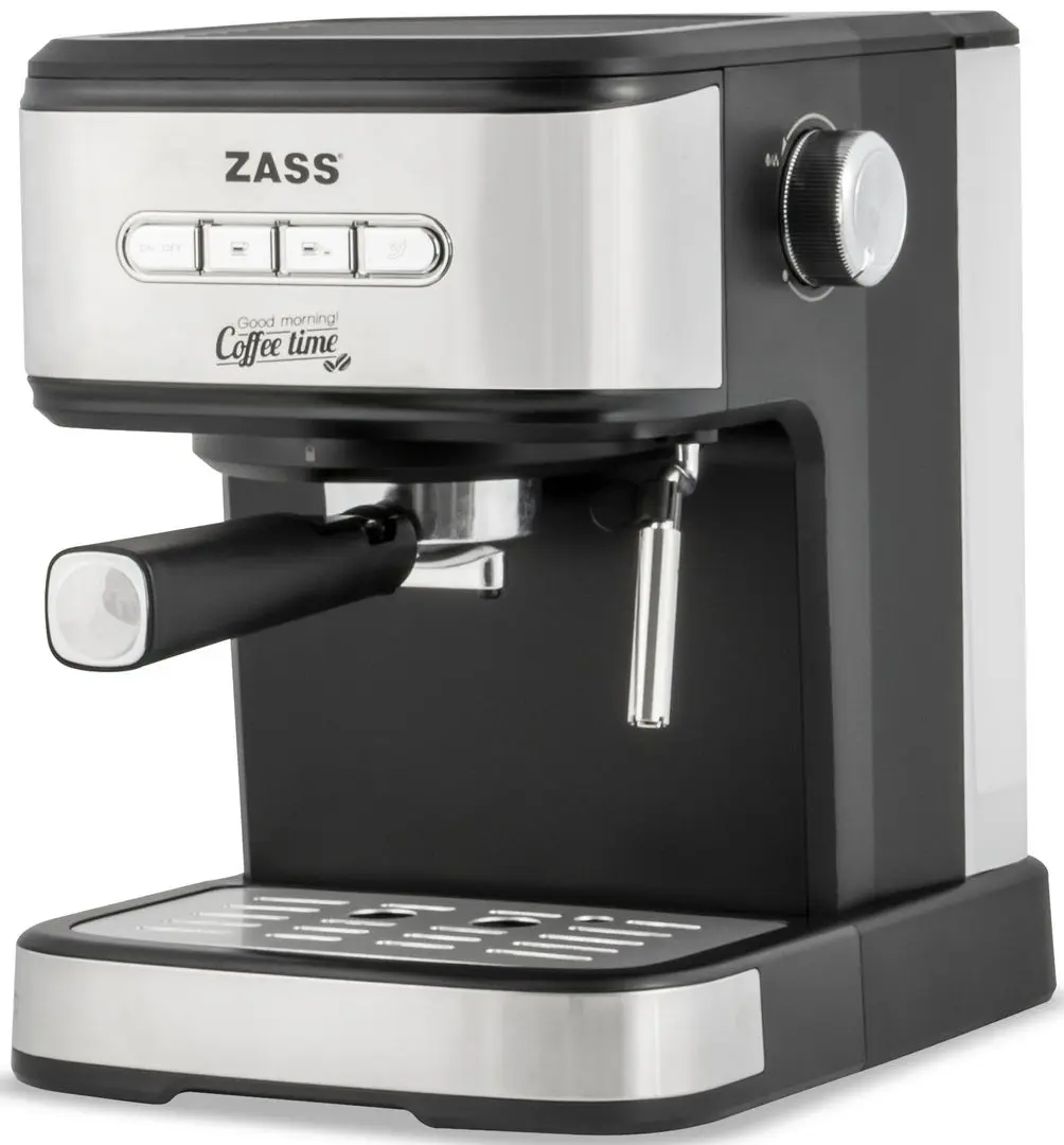 Кофемашина Zass Zem 03 (Black/Inox)