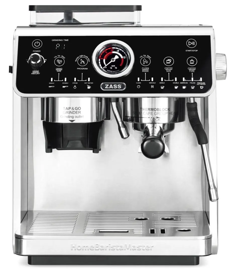 Aparat de cafea Zass ZEM 11 (Silver)