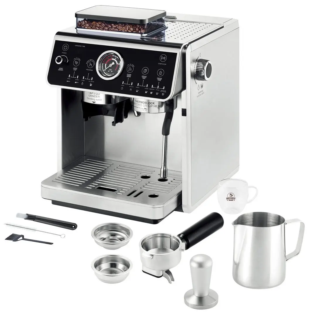 Aparat de cafea Zass ZEM 11 (Silver)