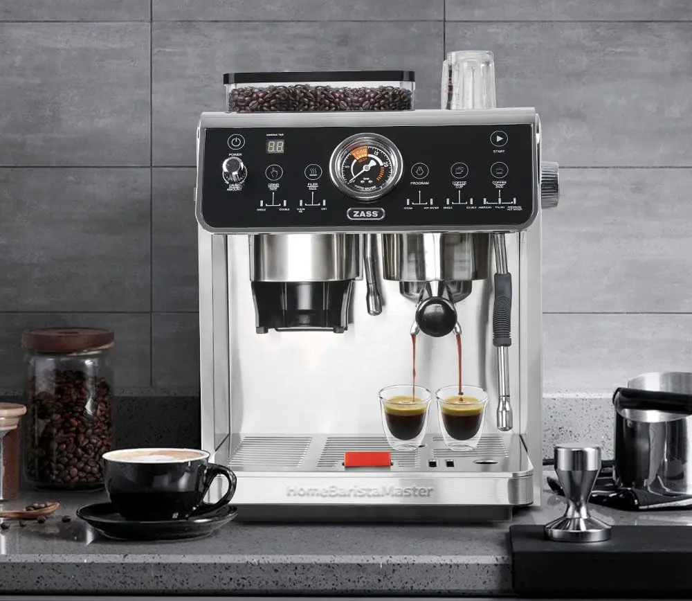 Aparat de cafea Zass ZEM 11 (Silver)