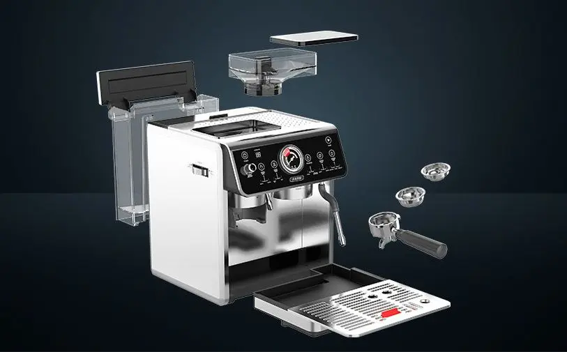 Aparat de cafea Zass ZEM 11 (Silver)