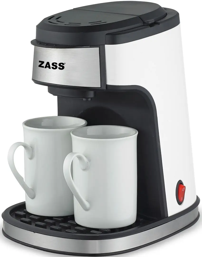Кофеварка Zass ZCM 01 (Silver/Black)