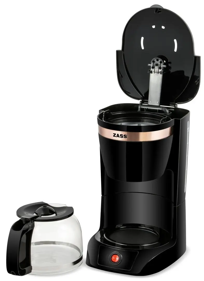 Cafetiera Zass ZCM 20 (Black/Rose Gold)
