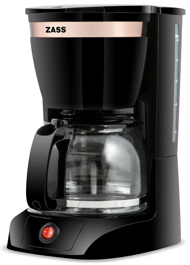 Cafetiera Zass ZCM 20 (Black/Rose Gold)