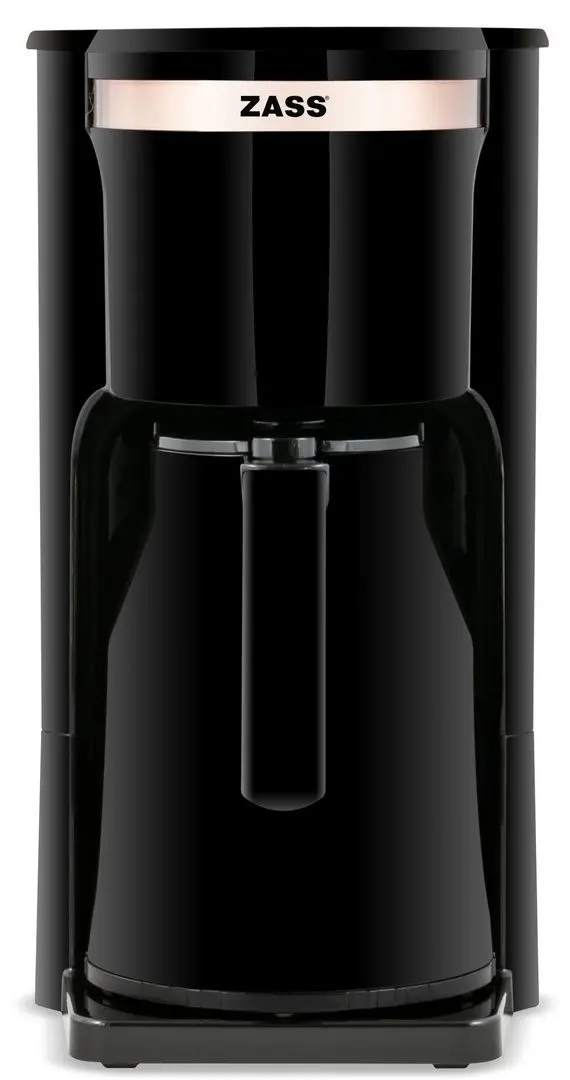 Кофеварка Zass ZCM 21 (Black/Rose Gold)