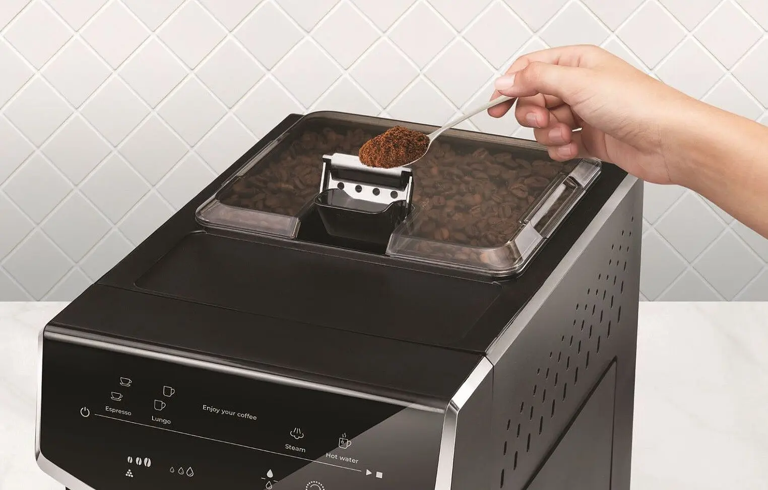 Aparat de cafea Zelmer Maestro Barista ZCM8121 (Black)