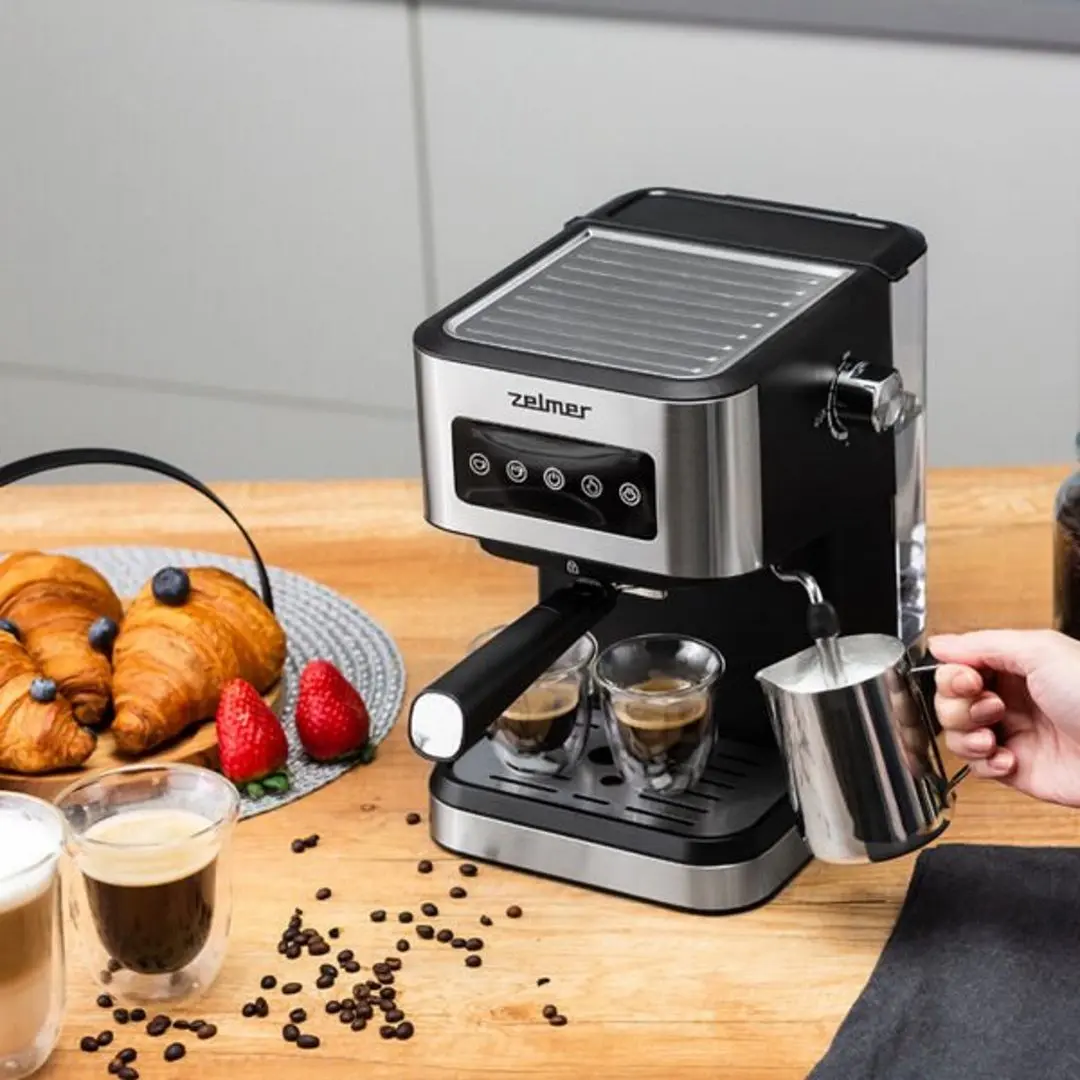 Aparat de facut cafea Zelmer ZCM6255 (Black/Inox) - 4