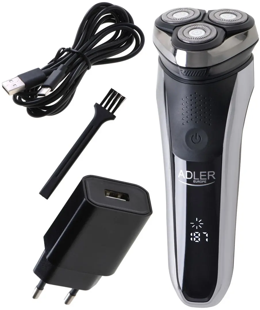 Aparat de ras electric Adler AD 2933 (Black/Silver)