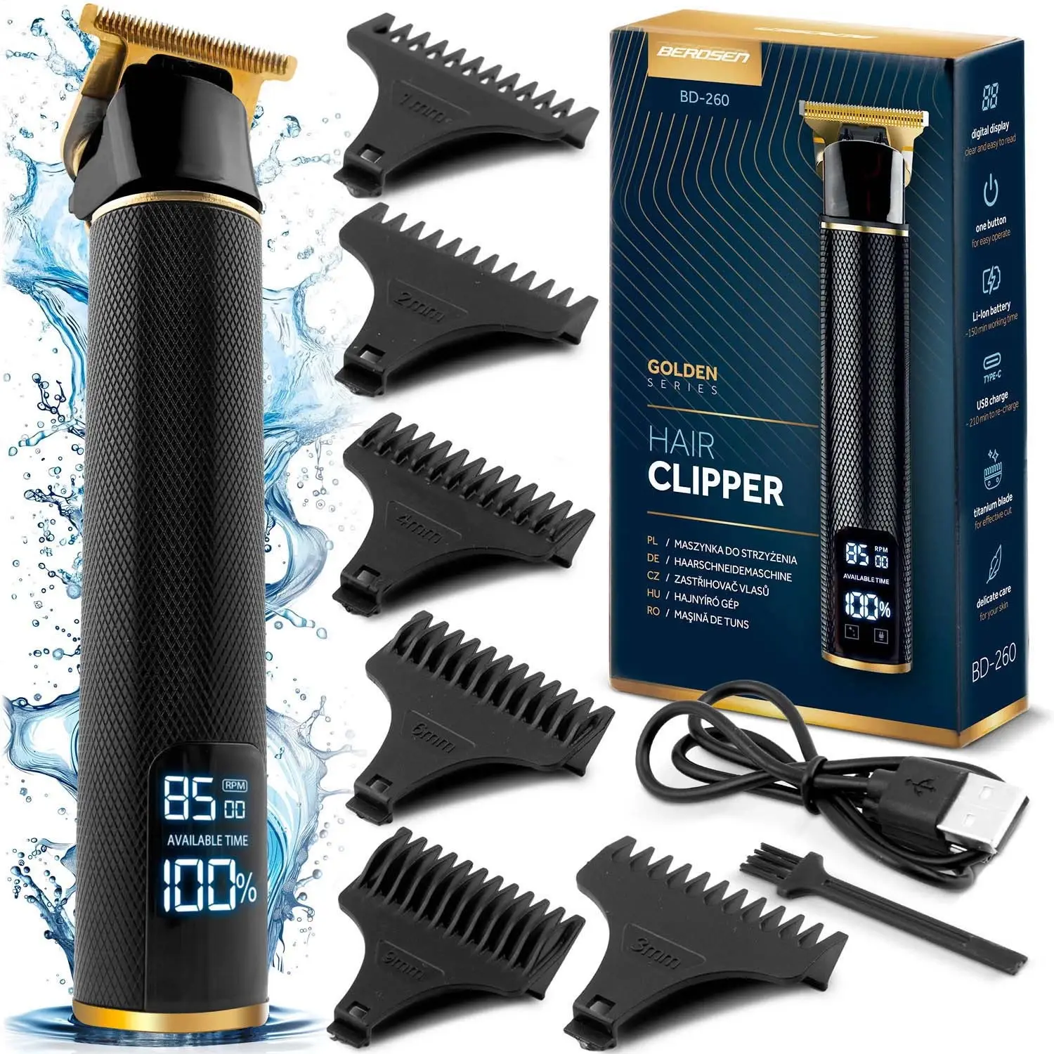 Trimmer Berdsen BD-260 (Black) - 4
