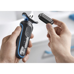 Aparat de ras electric Braun 51-B1000s (Black/Blue) Thumb