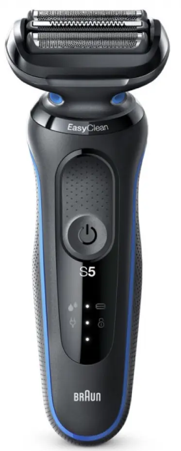 Aparat de ras electric Braun 51-B1000s (Black/Blue)