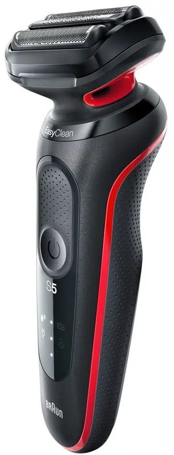 Aparat de ras electric Braun 51-R1000s (Black/Red)