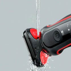 Aparat de ras electric Braun 51-R1000s (Black/Red) Thumb