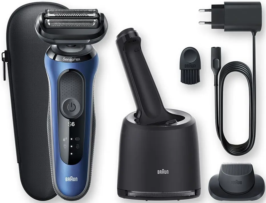 Электробритва Braun 6 60-B7200cc (Blue) - 2