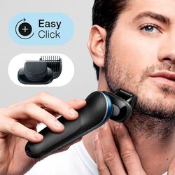 Aparat de ras electric Braun 61-B1500s (Black/Blue) Thumb