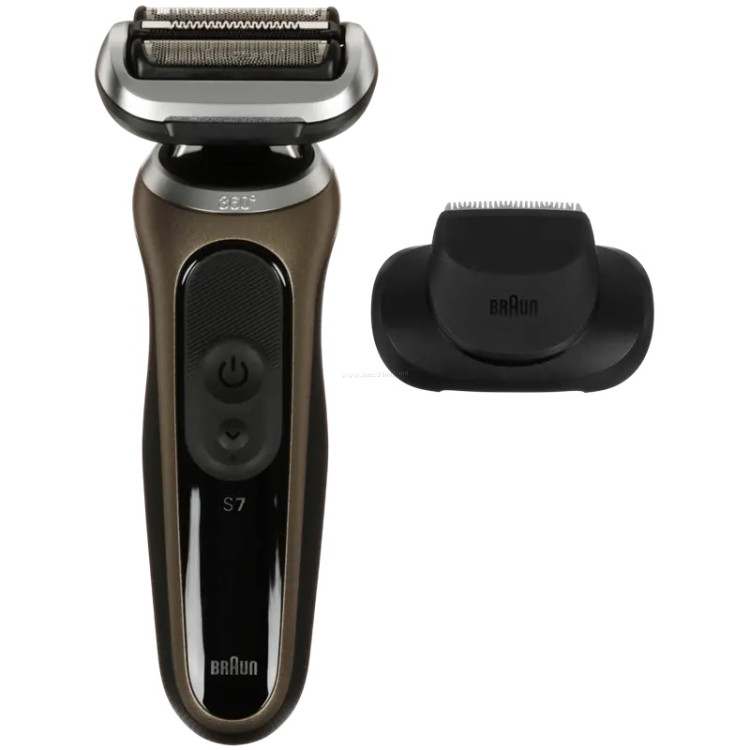 Aparat de ras electric Braun 72-C1200s (Black/Golden)