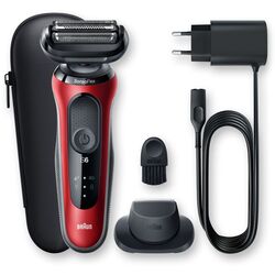 Электробритва Braun Flex Wet&Dry 60-R1200s (Red) Thumb