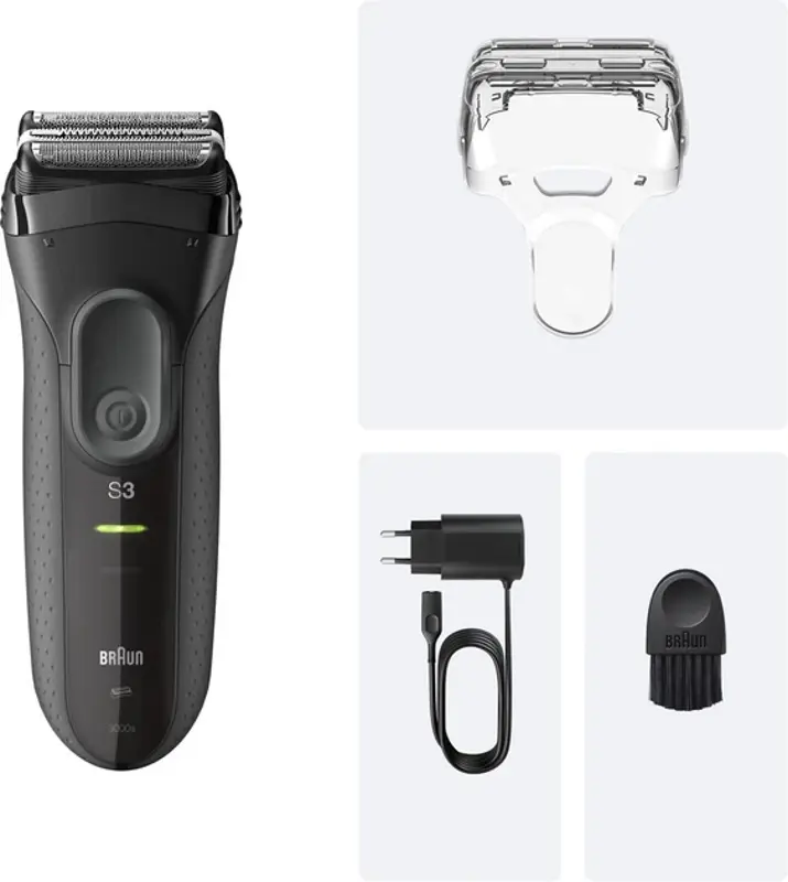Электробритва Braun Series 3 3000S (Grey) - 2