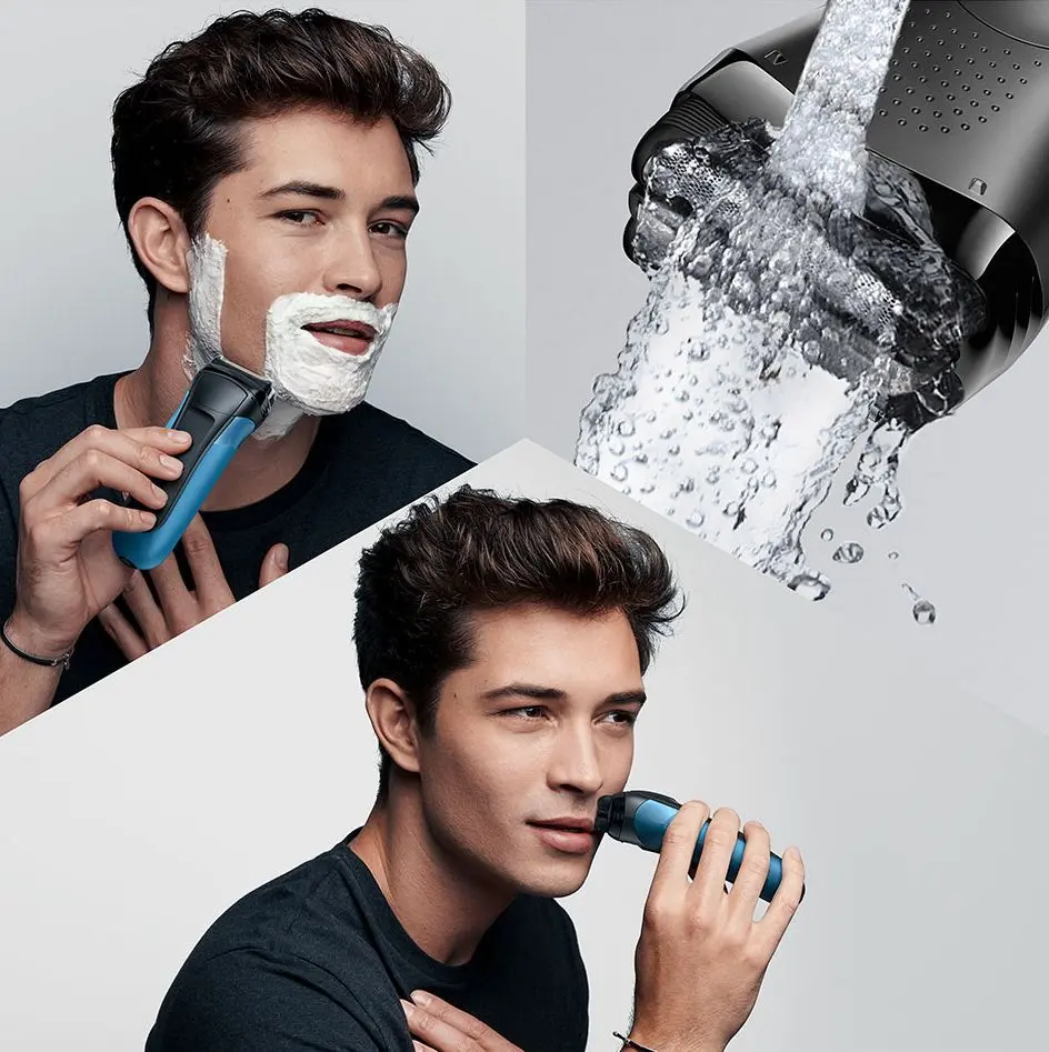 Электробритва Braun Shave&Style 310BT (Blue/Black) - 7