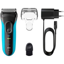 Электробритва Braun Wet&Dry 3 3010 (Black/Blue) Thumb