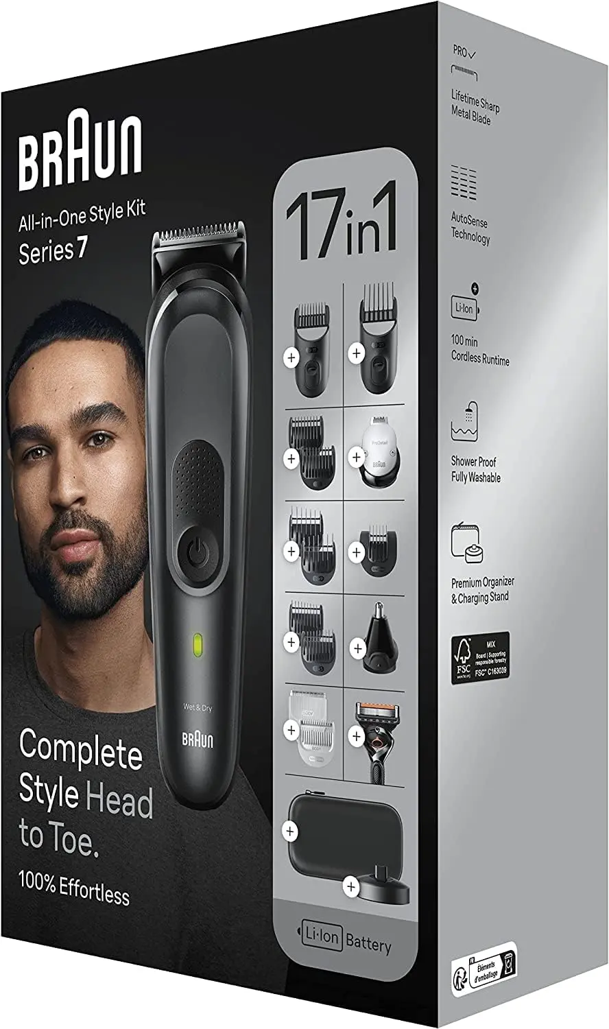 Триммер Braun MGK7491 (Black) - 2