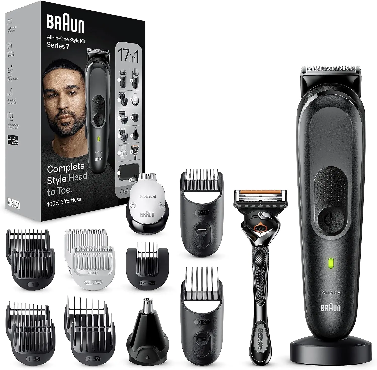 Триммер Braun MGK7491 (Black) - 3