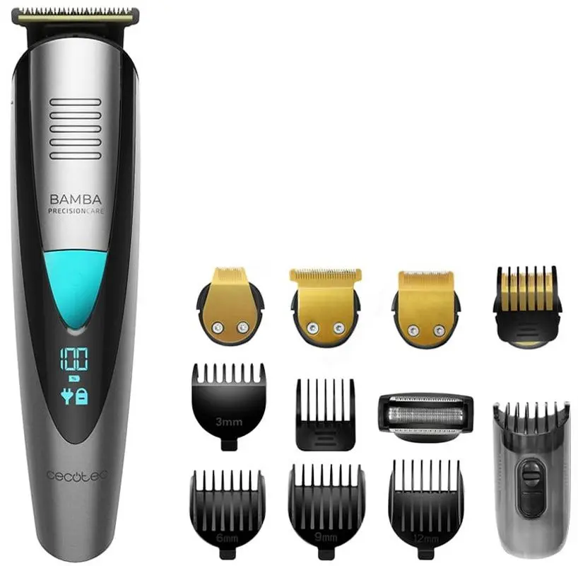 Set de tuns 5în1 Cecotec Bamba PrecisionCare Multigrooming Pro (Black) - 2