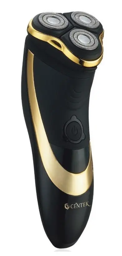 Набор электробритва + триммер для носа Centek CT-2160 2020 (Gold/Black) - 3