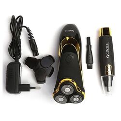 Набор электробритва + триммер для носа Centek CT-2160 2020 (Gold/Black) Thumb