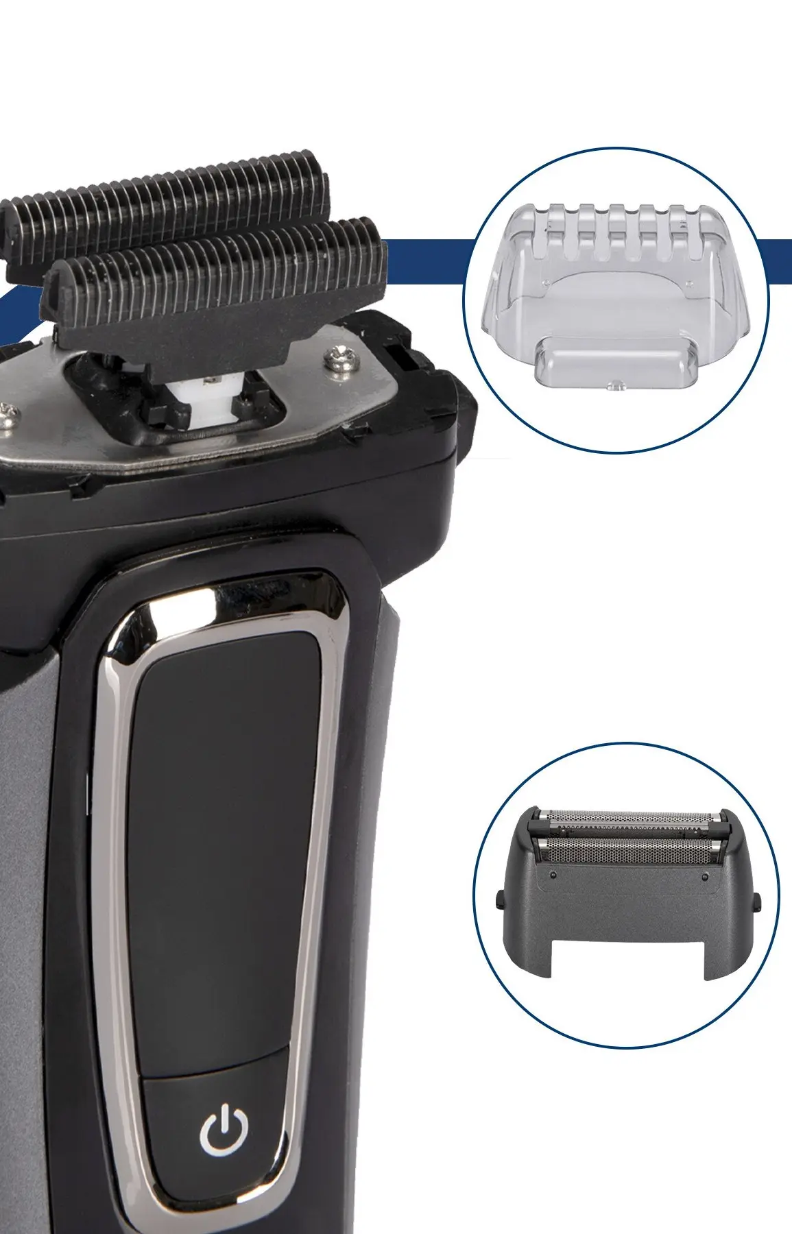 Aparat de ras electric Goldmaster GM-8128 (Black)