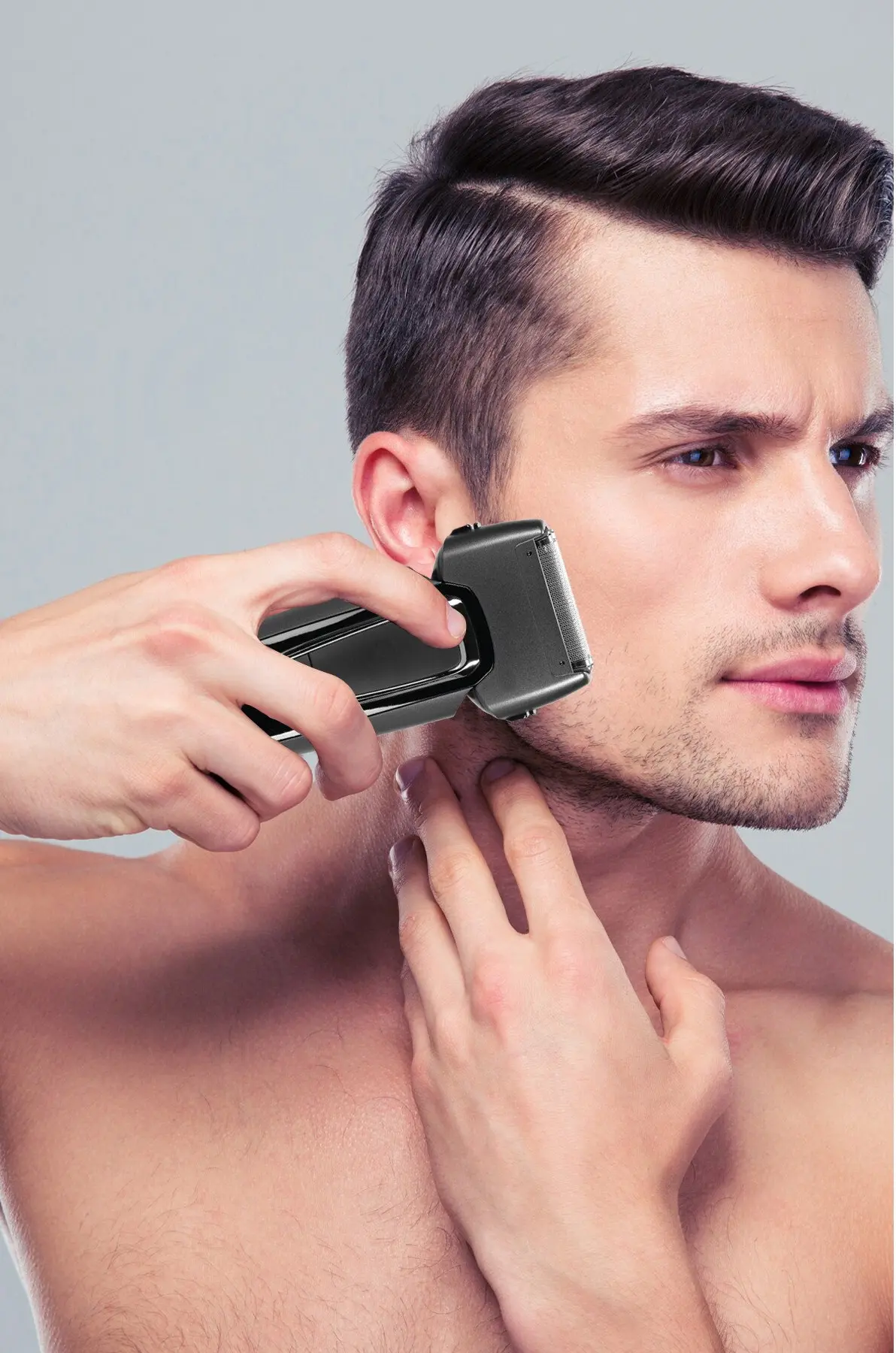 Aparat de ras electric Goldmaster GM-8128 (Black)