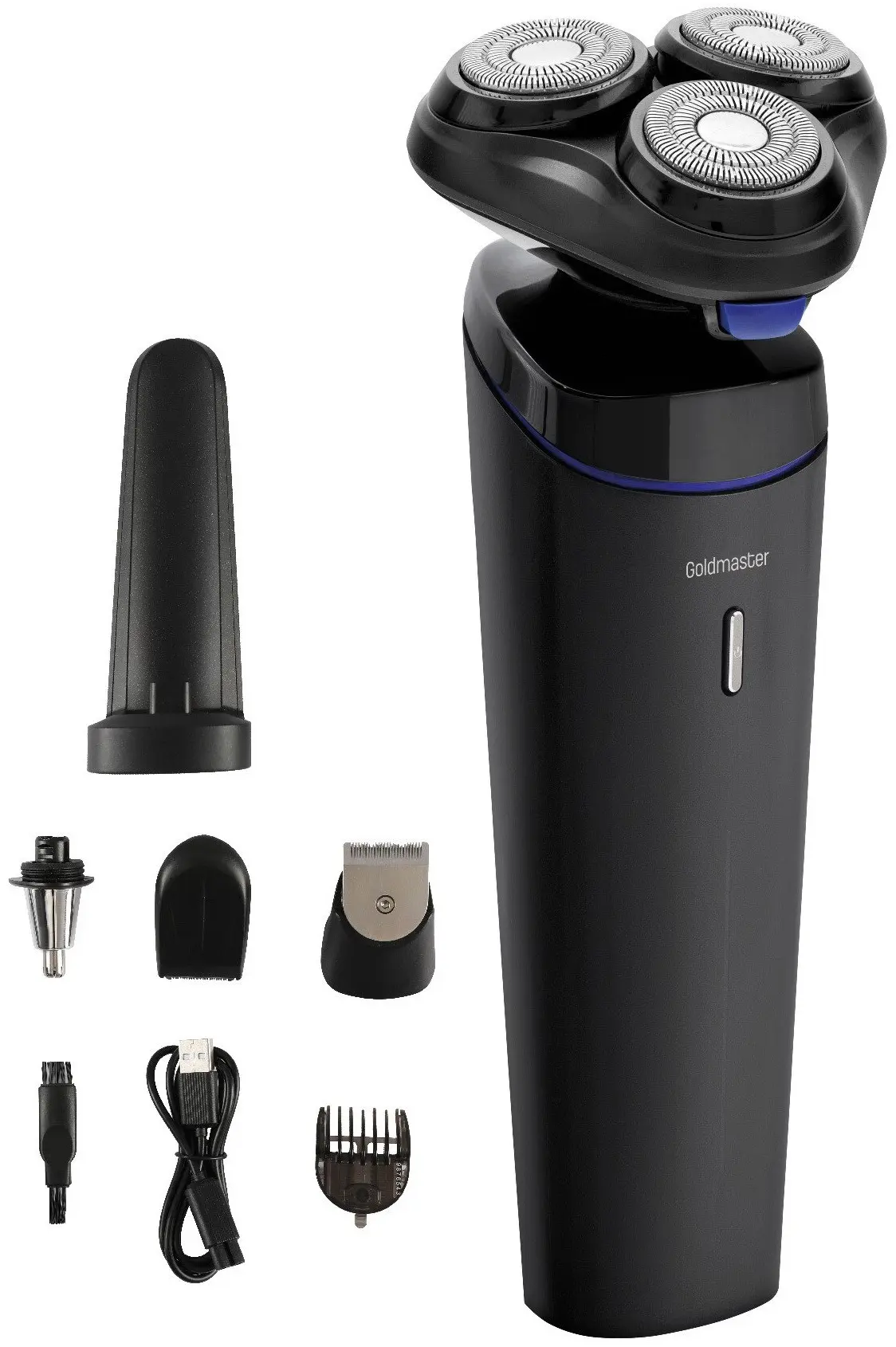 Aparat de ras electric Goldmaster GM-8141 (Black)