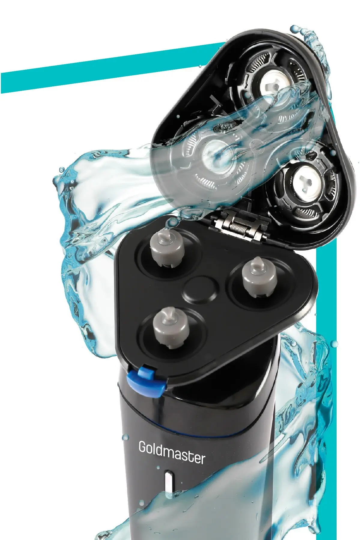 Aparat de ras electric Goldmaster GM-8141 (Black)