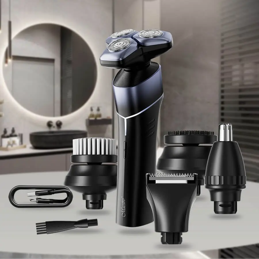 Aparat de ras 4in1 Maestro MR-675 (Black/Blue)