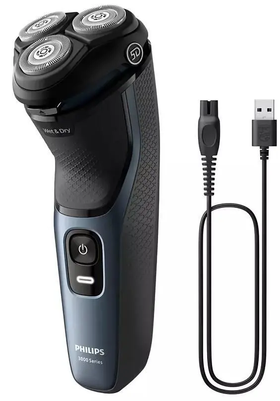 Электробритва Philips 3000 Series S3144/00 (Black/Blue) - 3