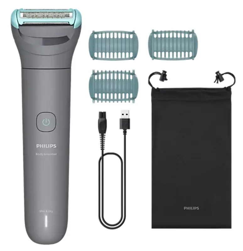 Aparat de ras electric Philips BG3485/15 (Grey/Blue) - 3