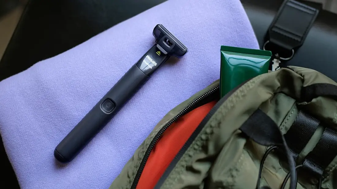 Электробритва Philips OneBlade QP1424/65 (Black/Green) - 4