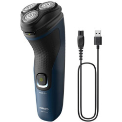 Aparat de ras electric Philips S1151/00 (Black/Blue) Thumb