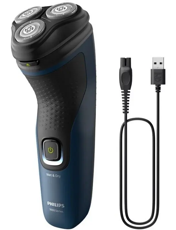 Aparat de ras electric Philips S1151/00 (Black/Blue) - 2