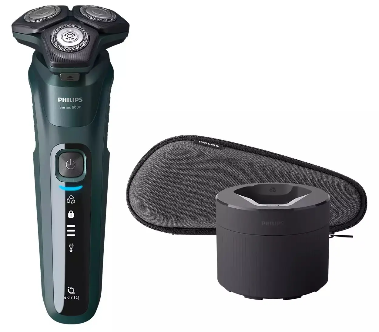 Aparat de ras electric Philips S5884/50 (Black/Green)